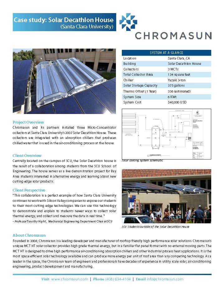 Chromasun Heat Pump Solutions